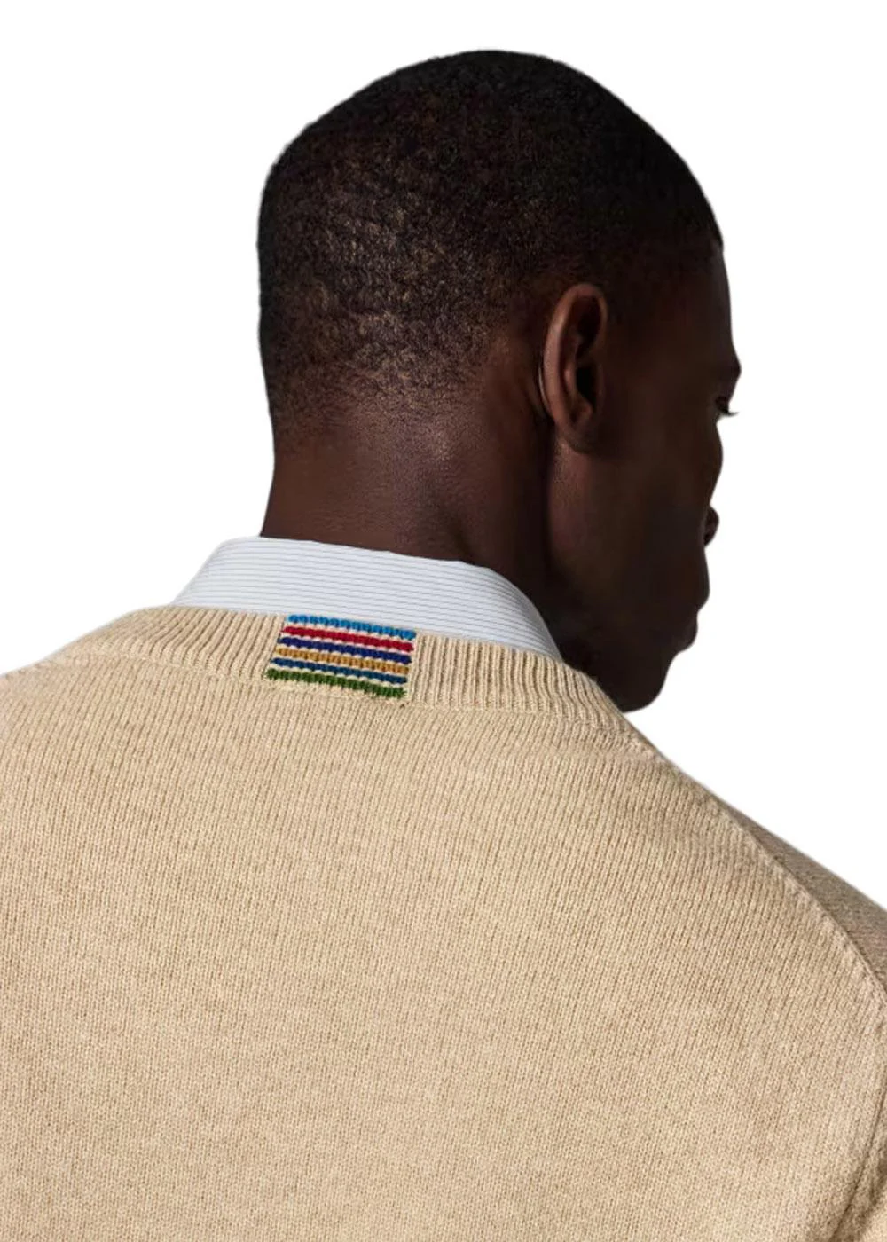 Cardigan Button Thru - Beige - Image 3