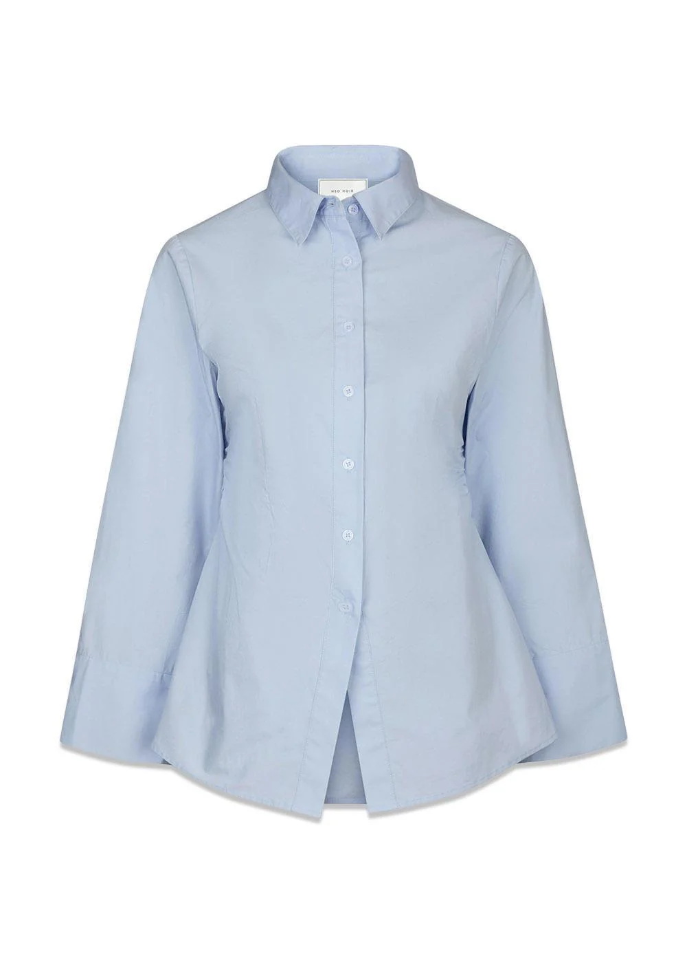 Caroli Poplin Shirt - Light Blue