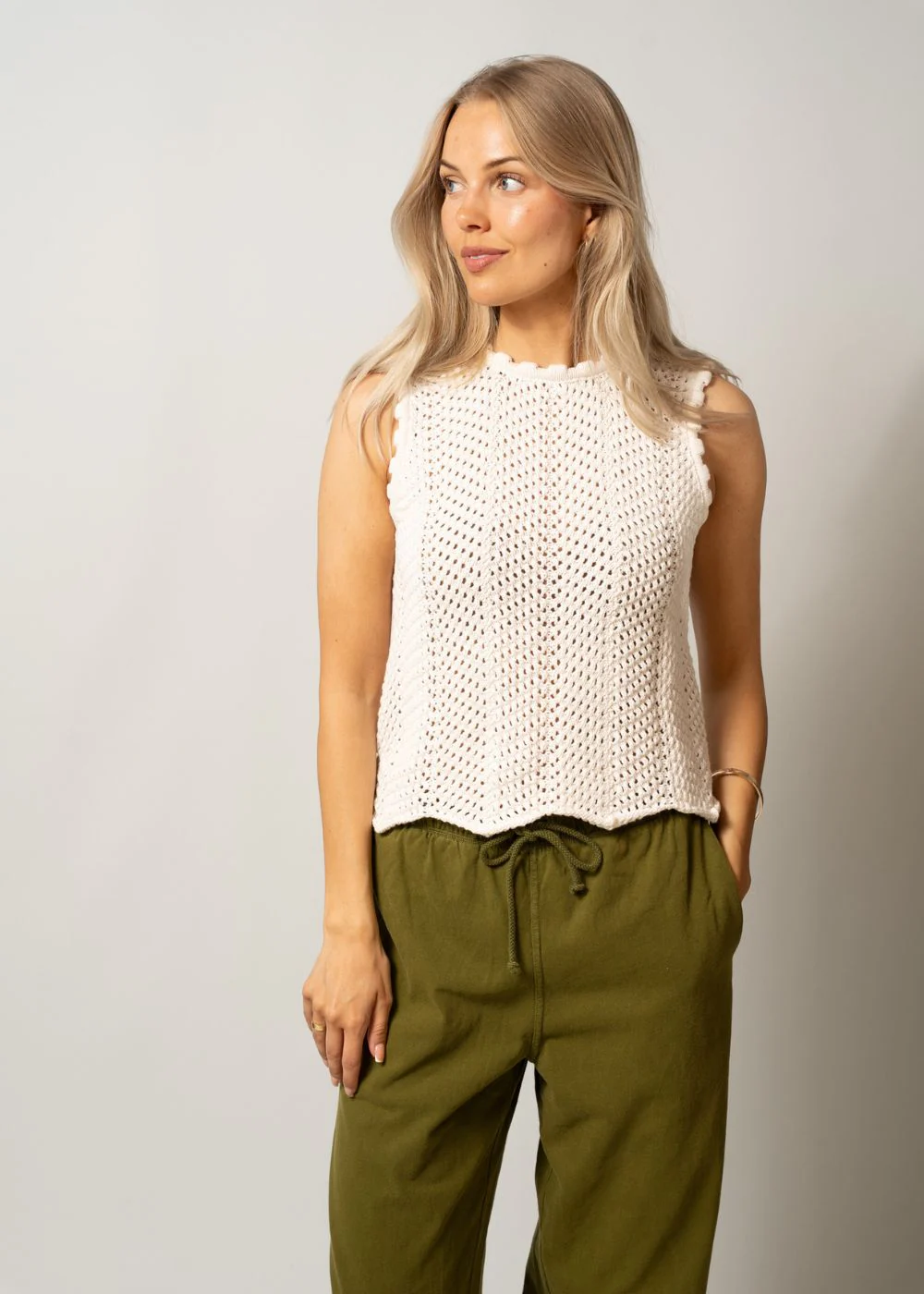 CaryMD top - Soft White - Image 2