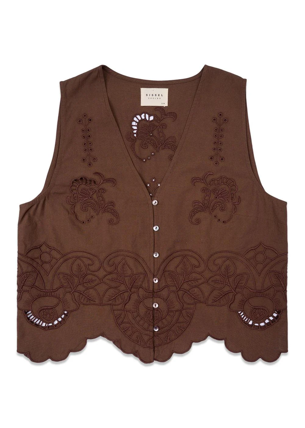 Celestine Top - Soft Brown