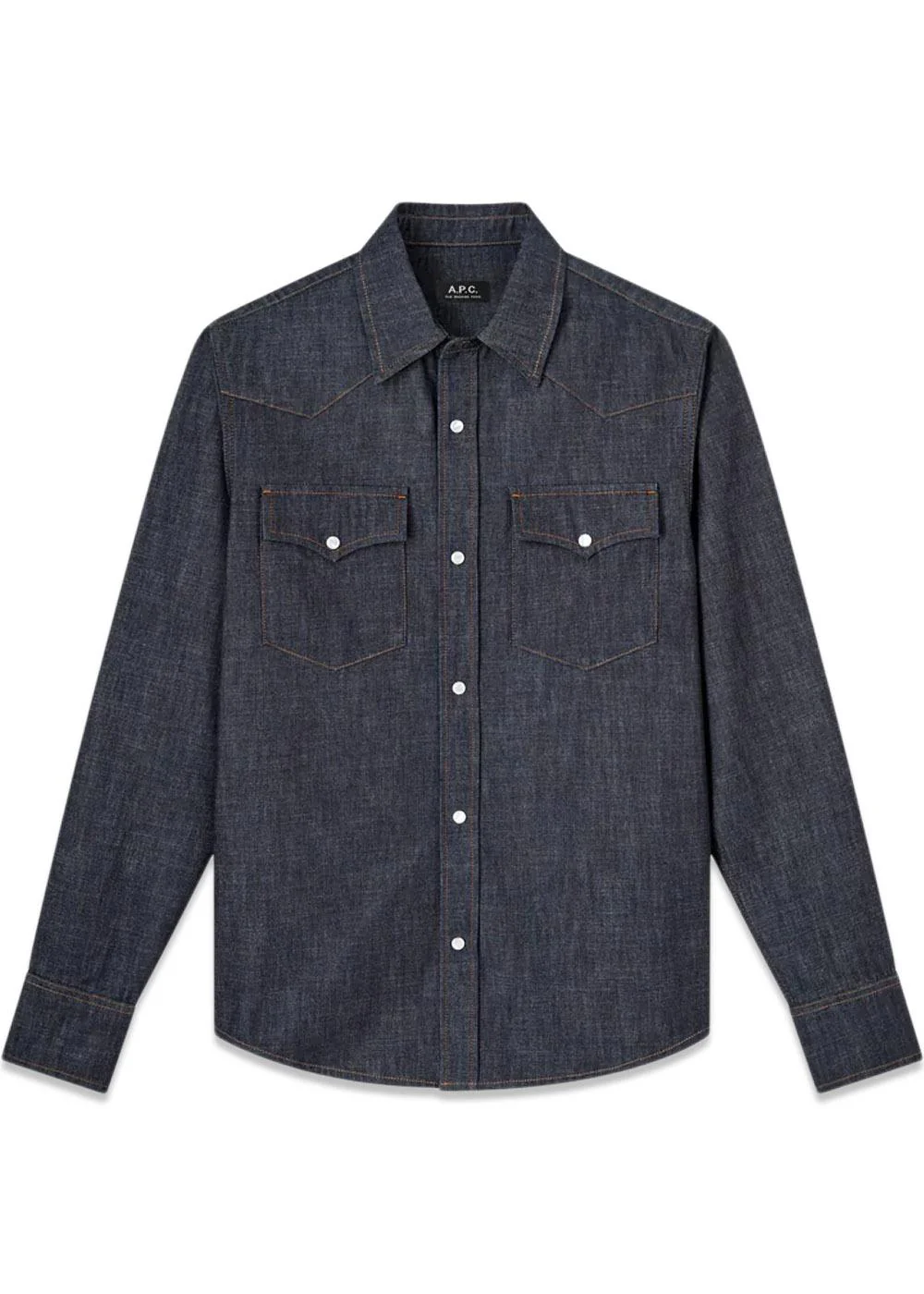Chemise Western - Indigo
