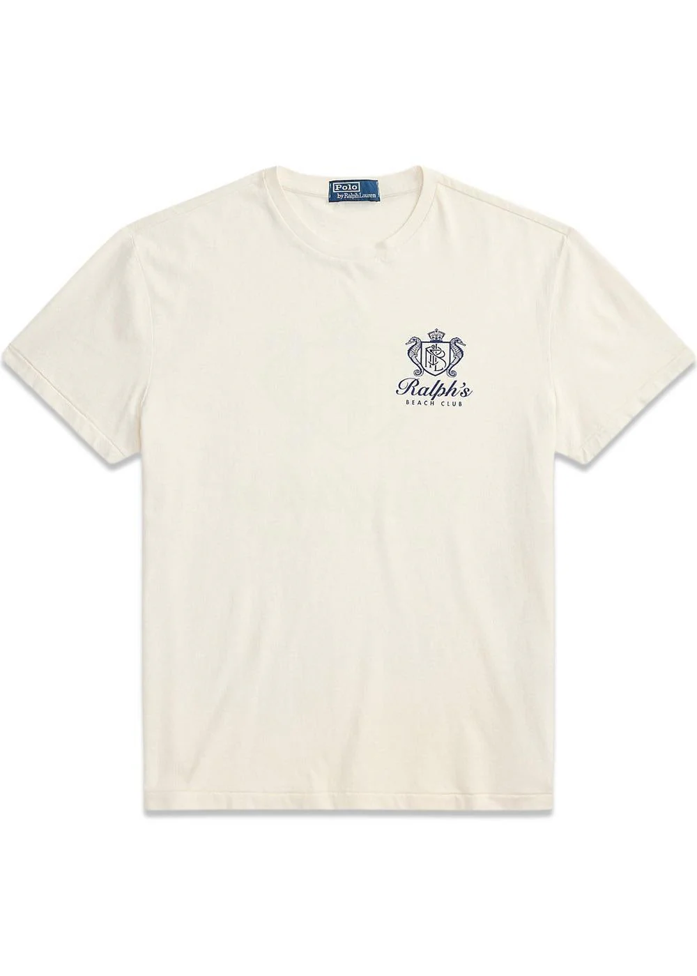 Classic Fit Jersey Graphic T-Shirt - White