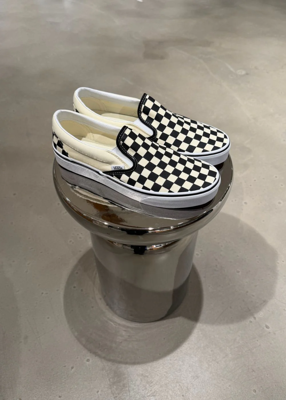 Classic Slip-On CHBD BLKWH - Blk&Whtchckerbo - Image 2