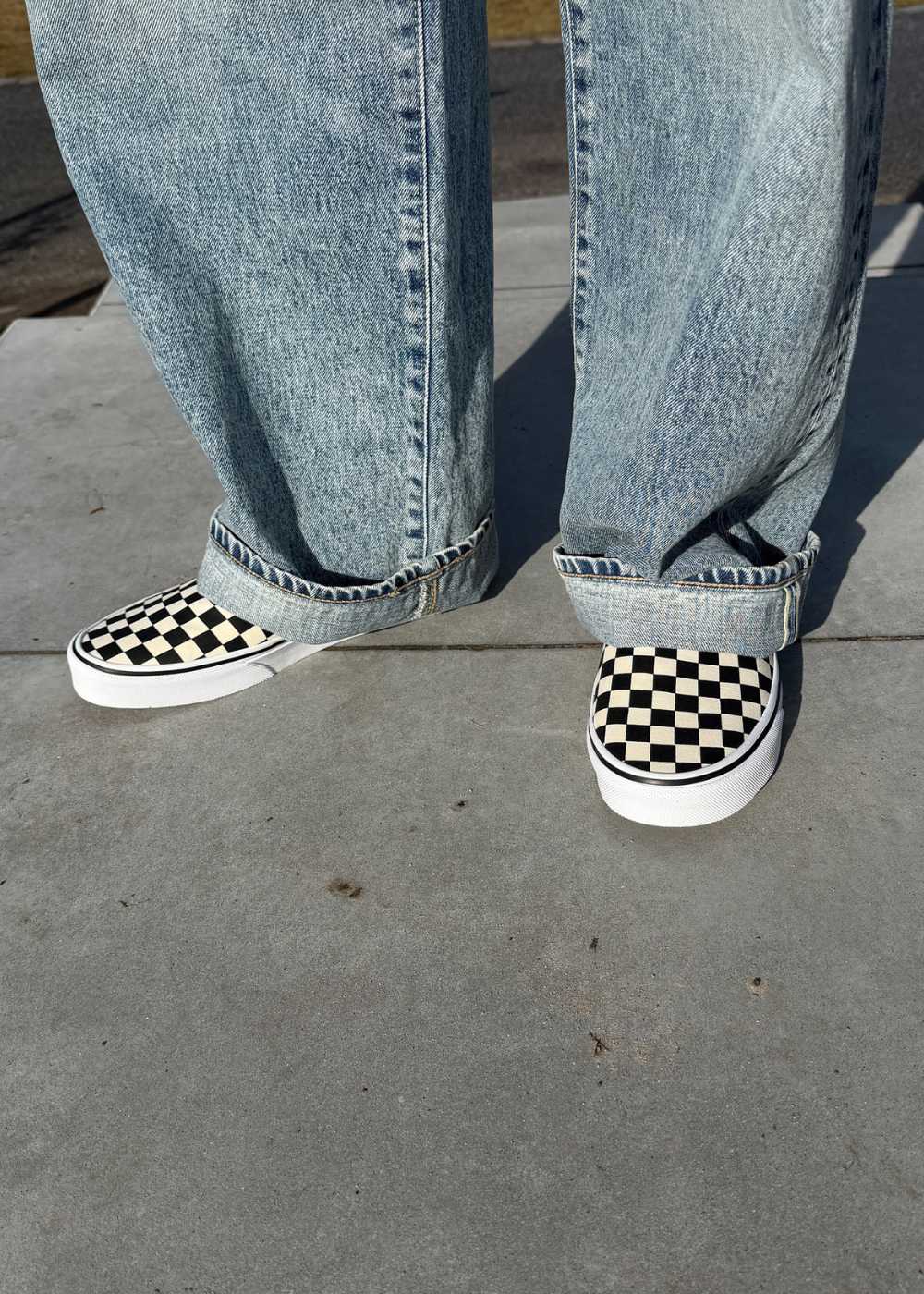 Classic Slip-On CHBD BLKWH - Blk&Whtchckerbo - Image 3