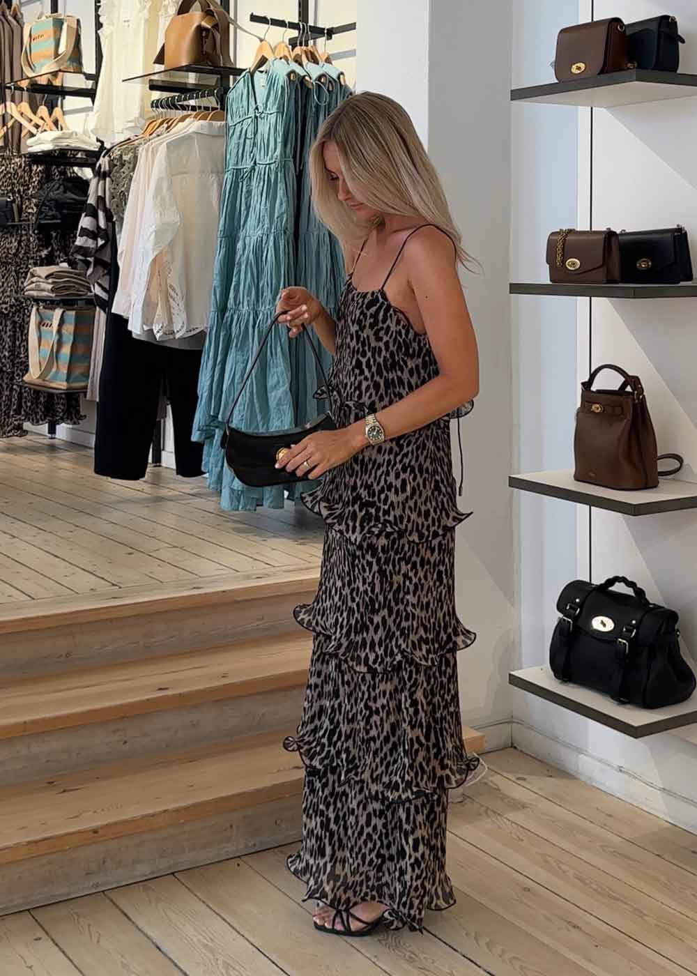 CMKIRA-DRESS - Peyote W. Black - Image 4