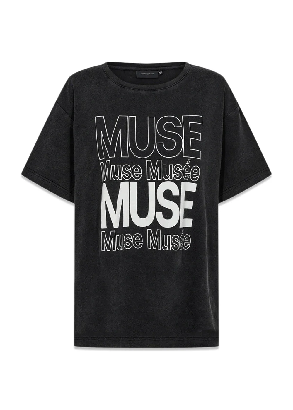 CMMUSE-LOGO-TEE - Black
