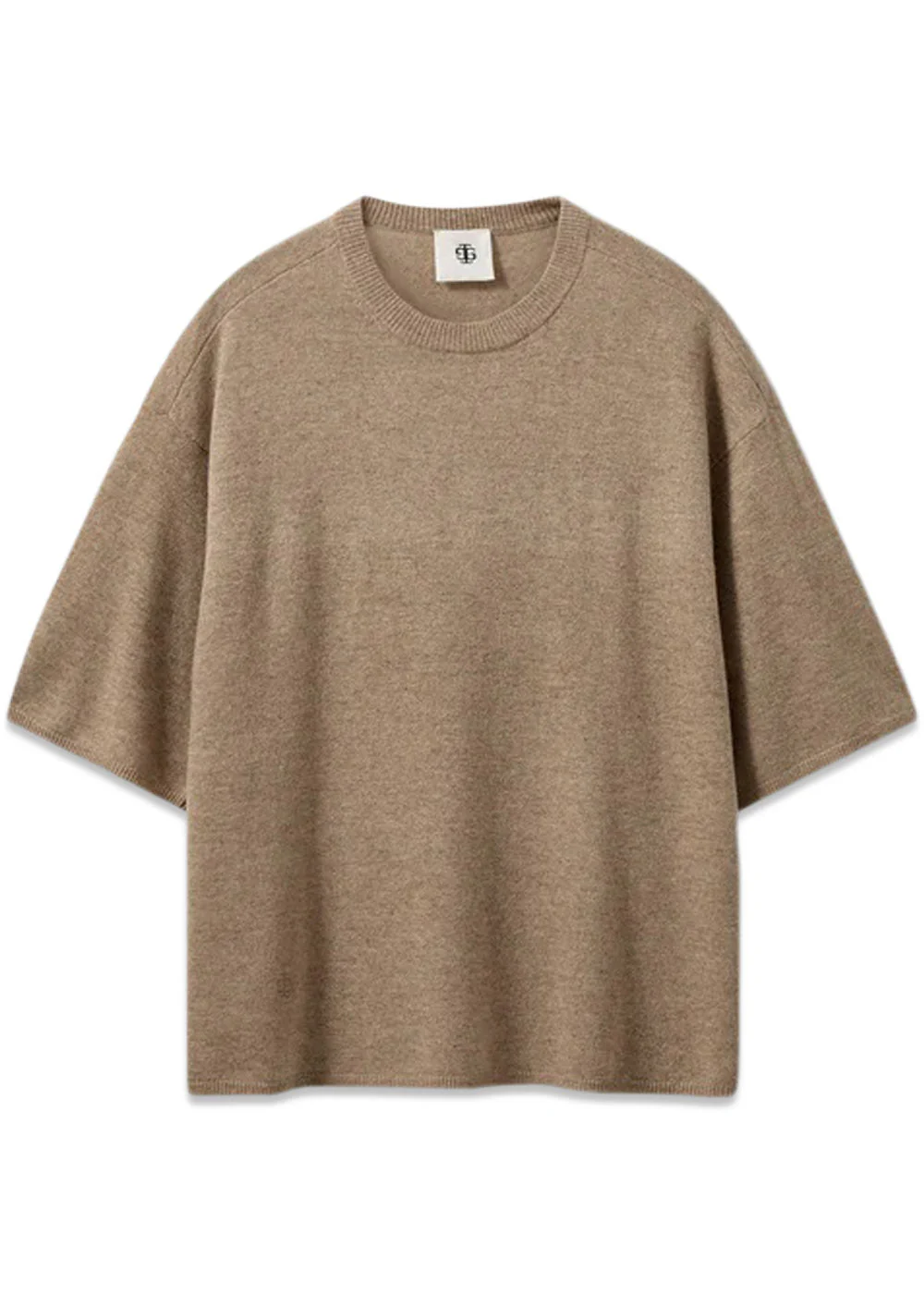 Como Oversized Tee - Camel