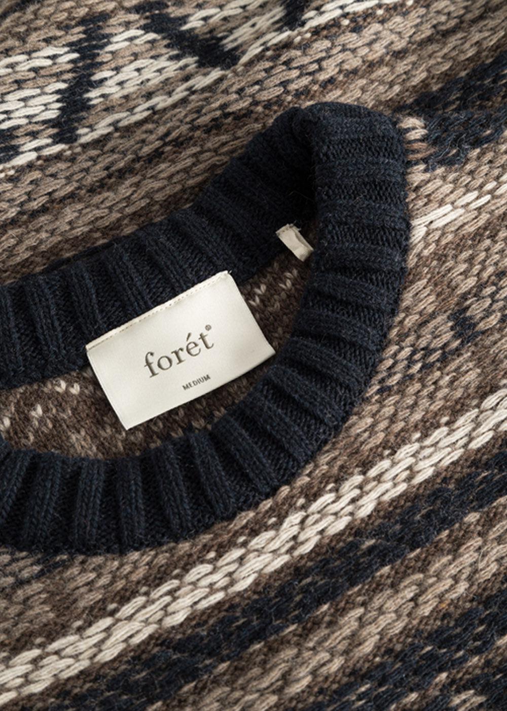CONE JACQUARD VEST - Navy - Image 3