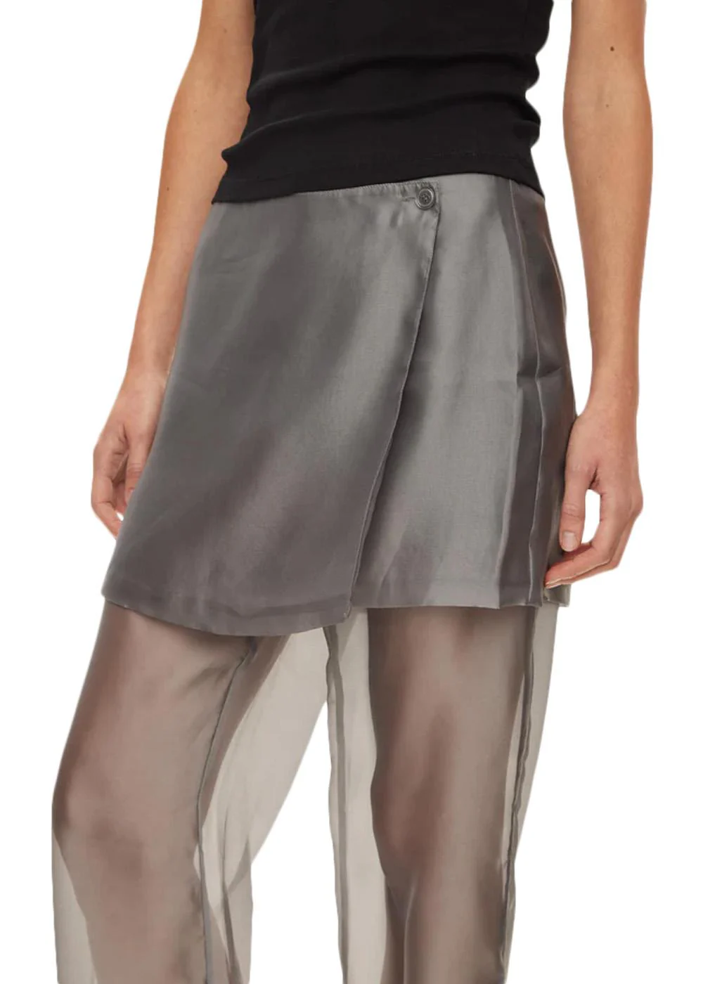 Cosmo Sheer Trousers - Gull Grey - Image 4