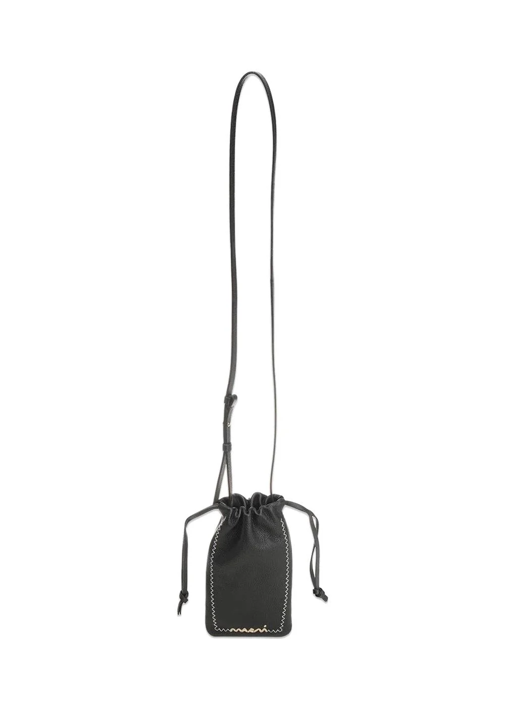 CROSS BODY PHONE HOLDER - Black