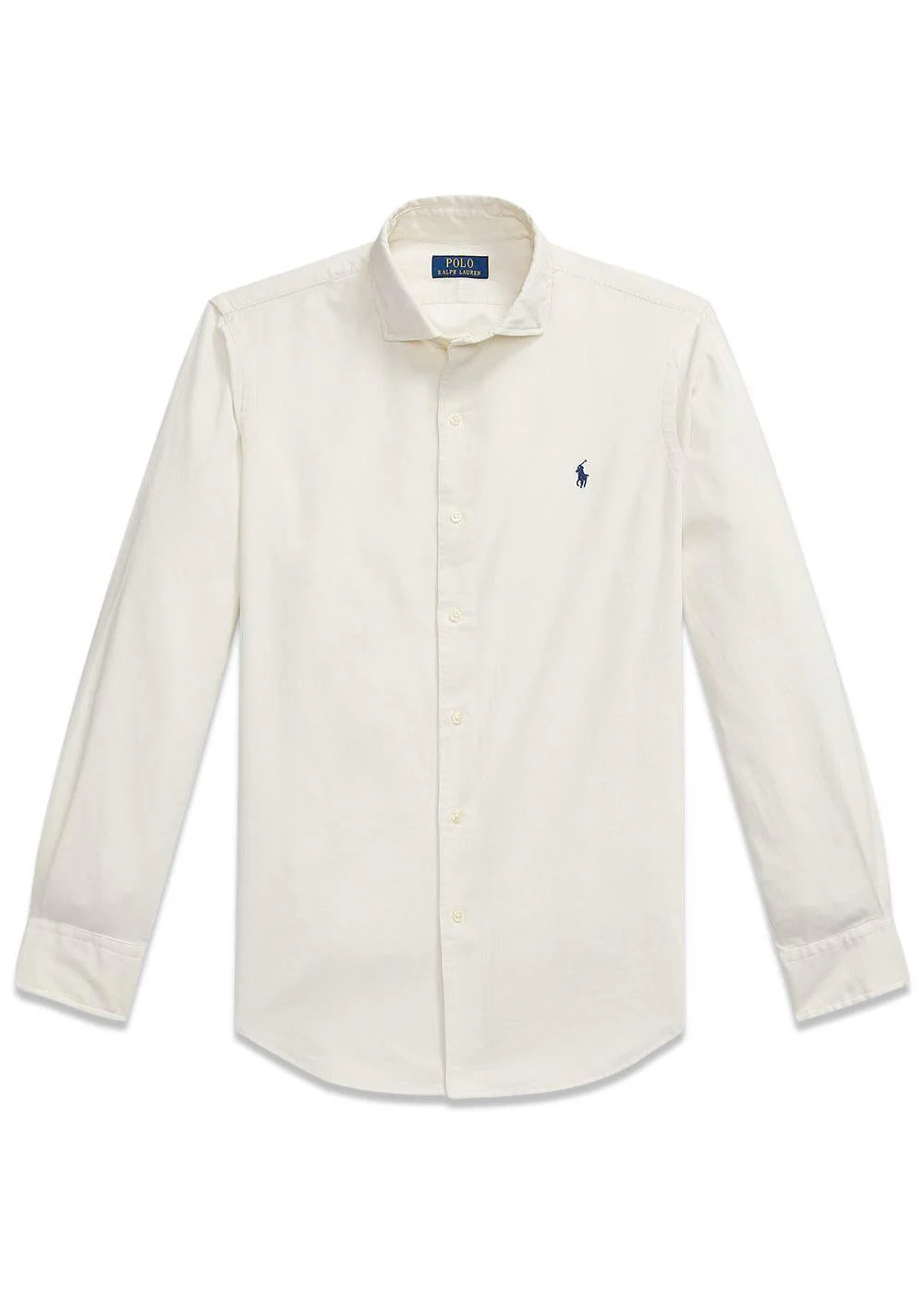 Custom Fit Corduroy Shirt - Cream