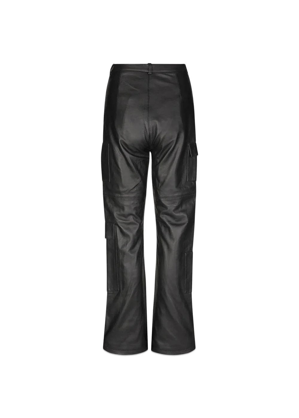 Deep Leather Pants - Black - Image 4