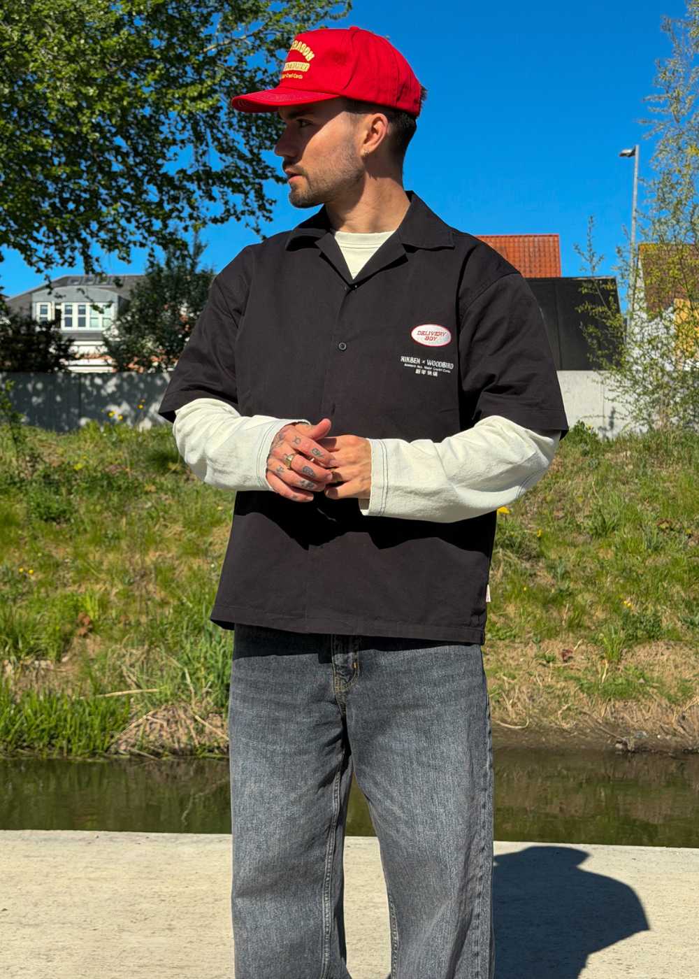 Delivery Shirt NIKBEN - Black - Image 5
