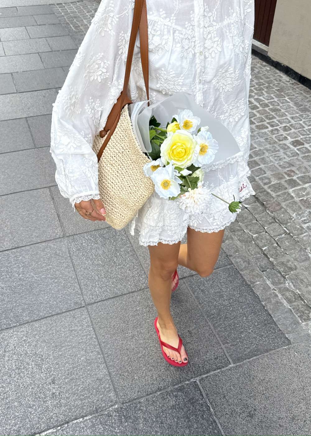 Delphine Top - Off White - Image 5