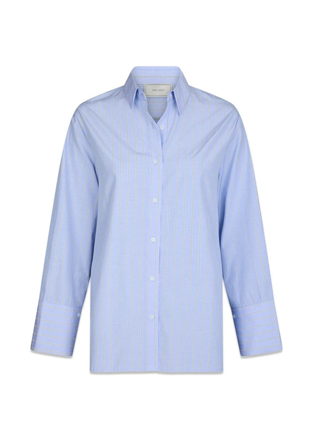 Dita Twin Stripe Shirt - Light Blue