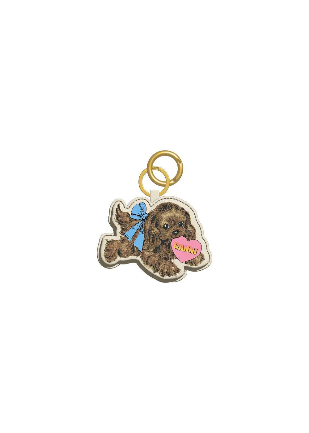 Dog Keyring - Tobacco Brown