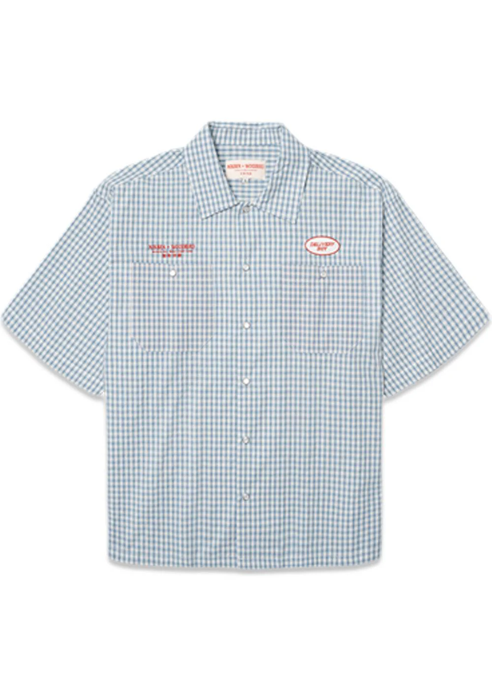 Dragon Shirt NIKBEN - Blue-White