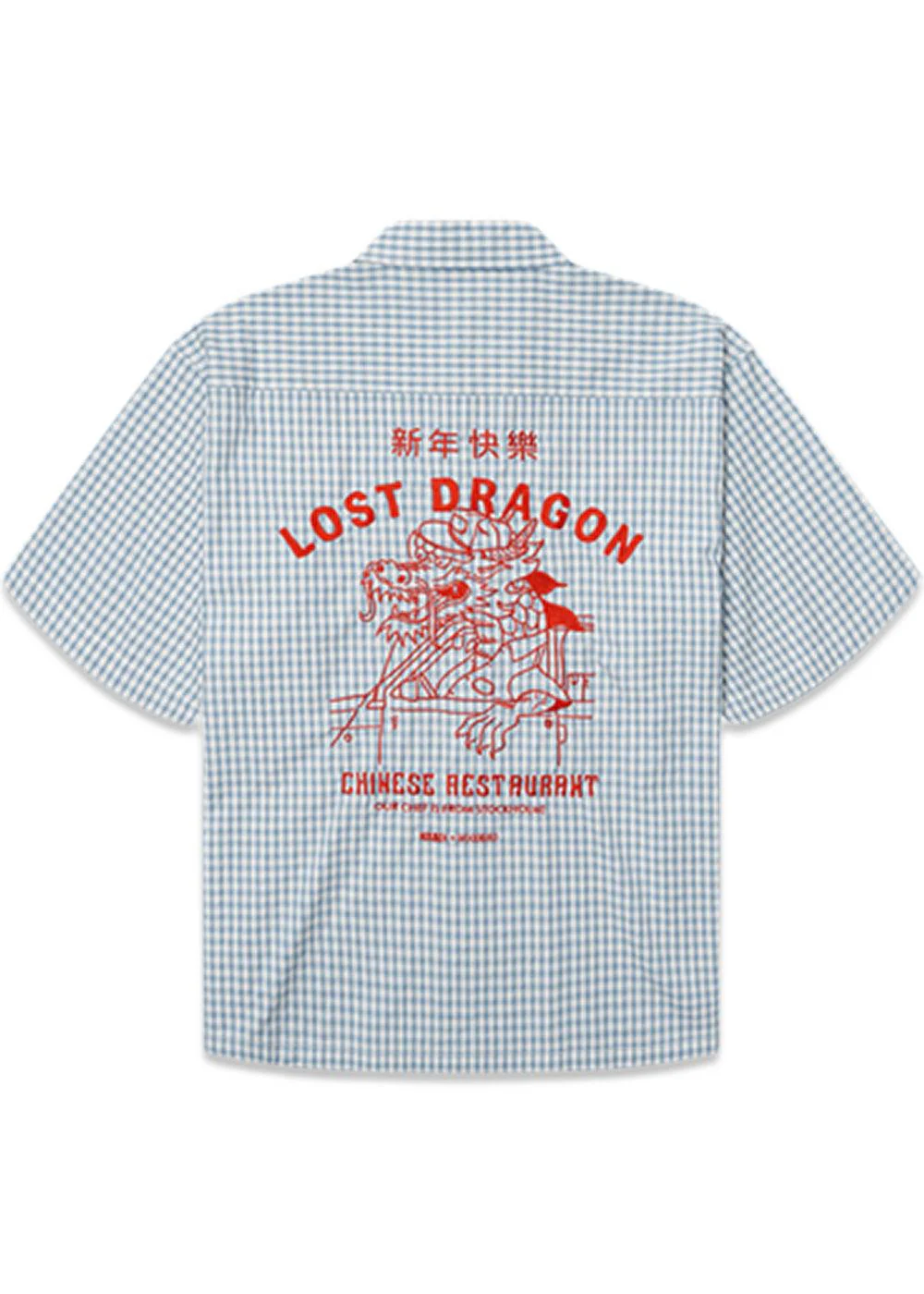 Dragon Shirt NIKBEN - Blue-White - Image 2