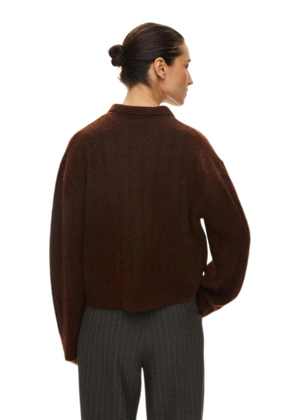Dream Knit Polo - Brown - Image 4