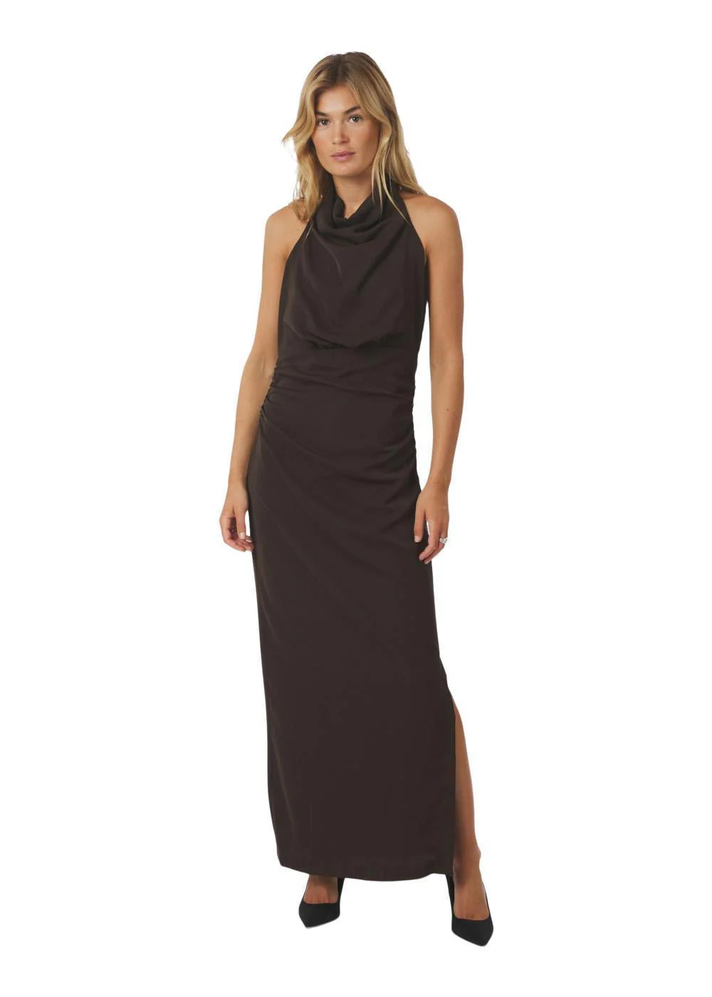 Dunie Dress - Dark Brown - Image 3