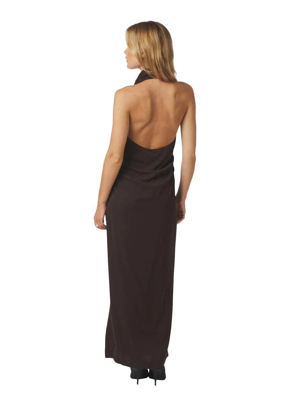 Dunie Dress - Dark Brown - Image 4