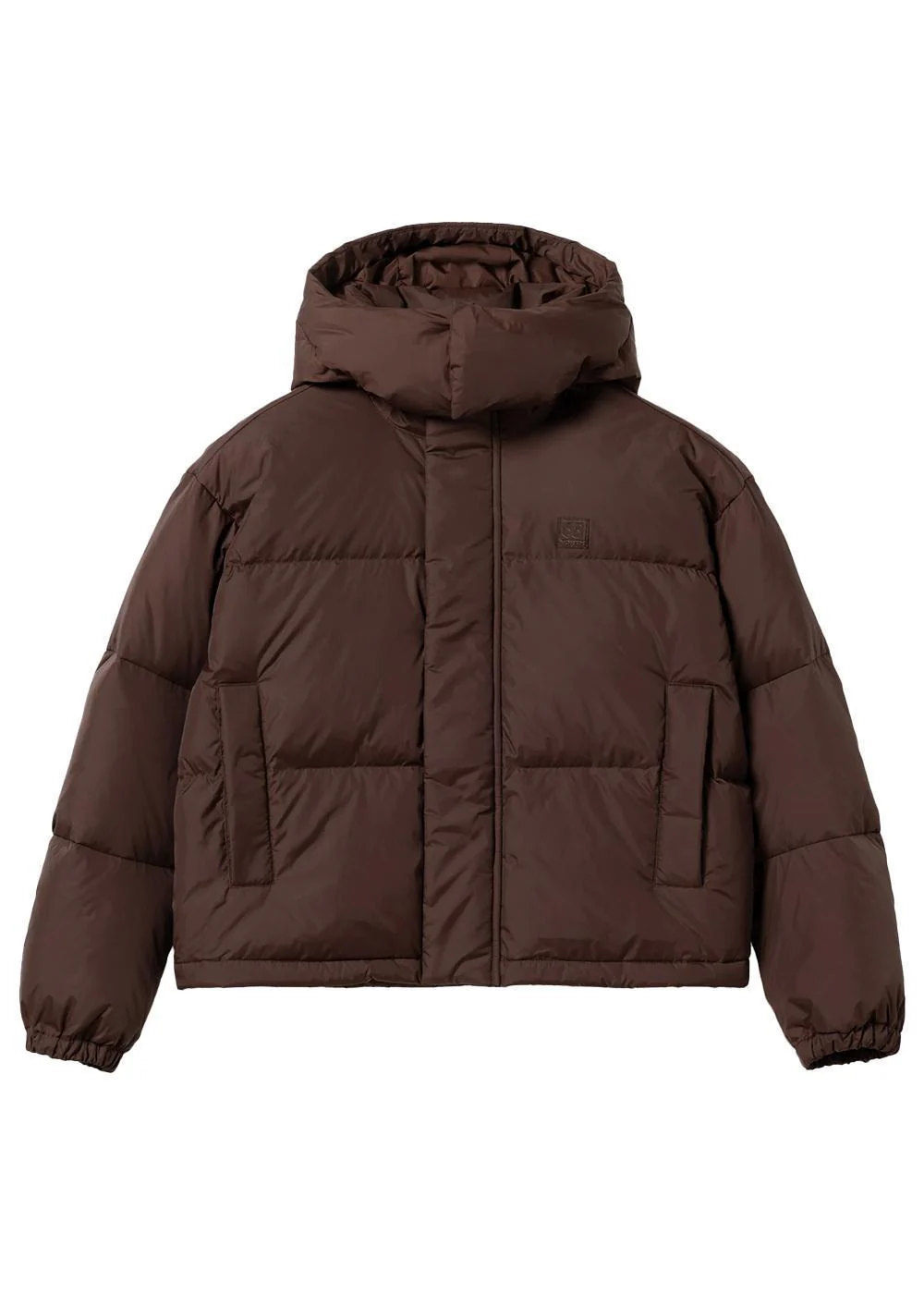 Dyngja Down W Cropped Jacket - Blood Bay