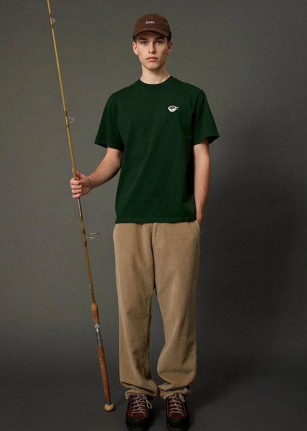 ELEMENT T-SHIRT - Dark Green Mug - Image 3