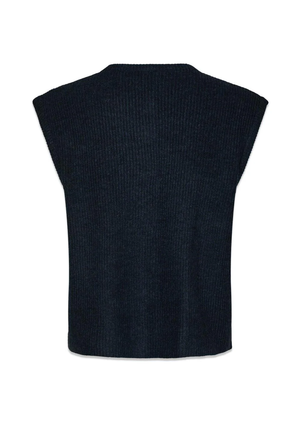 Everest Knit Vest - Navy - Image 2