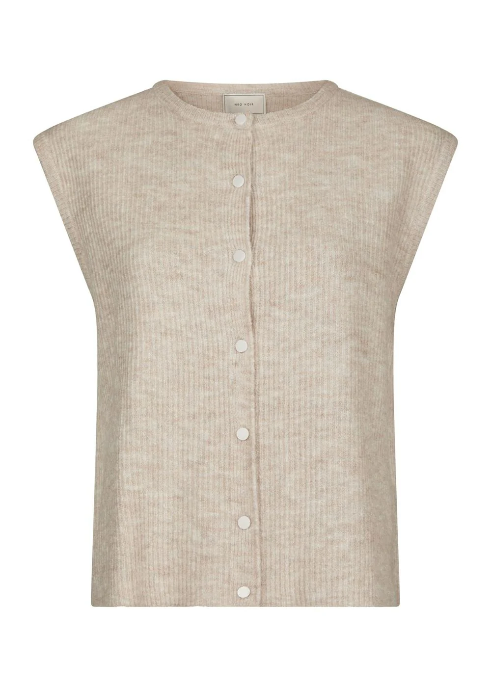 Everest Knit Vest - Sand Melange