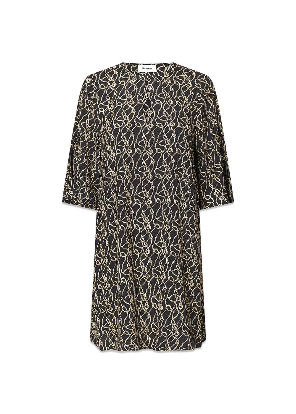 FelineMD print dress - Fall Rope