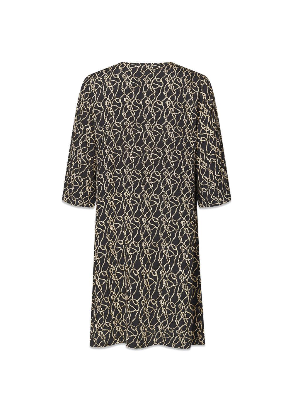 FelineMD print dress - Fall Rope - Image 2
