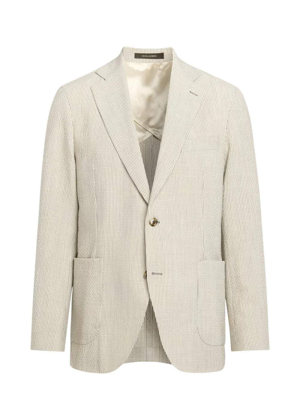 Ferry Patch Soft Blazer - Brindle Beige