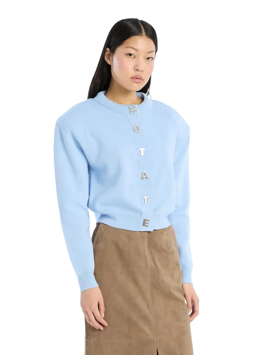 FIRM KNIT CARDIGAN - Hydrangea (Blue) - Image 3