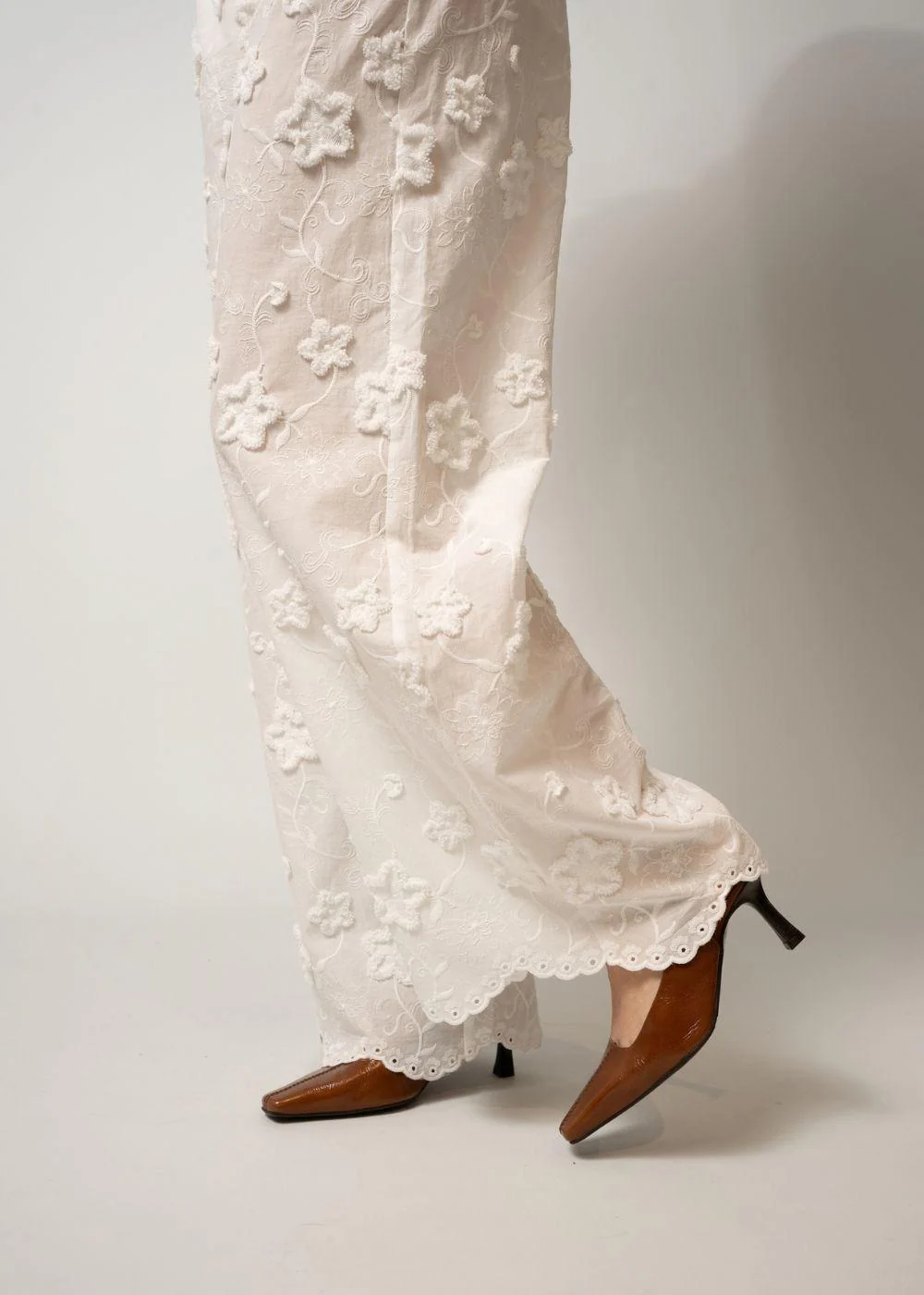 Fleur Pants - Cream - Image 5