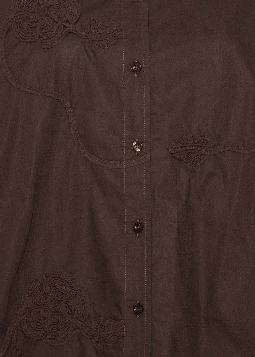 FLOWER OVERSIZED SHIRT - Molé - Image 5