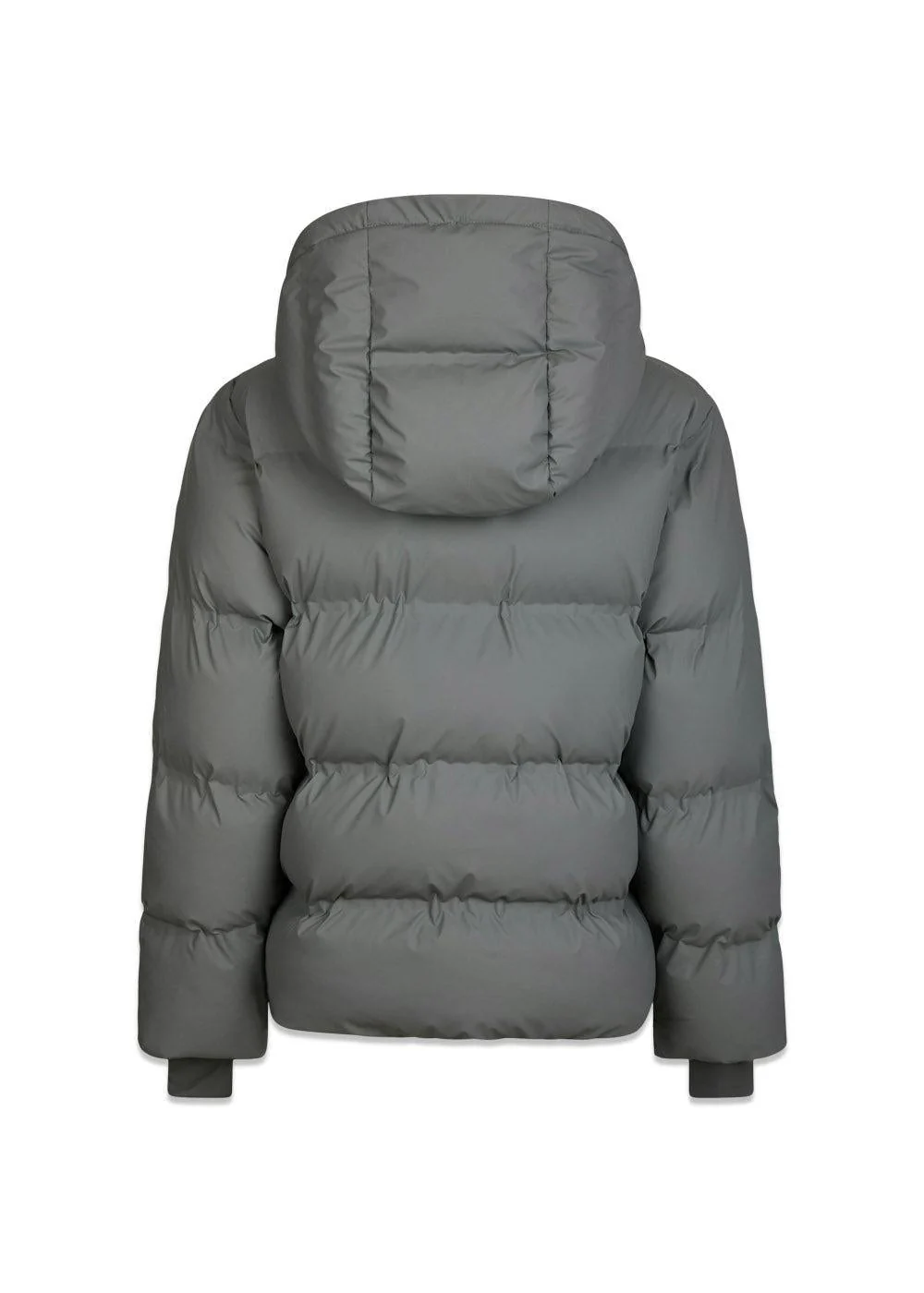 Fox C Puffer Jacket - Grey - Image 2