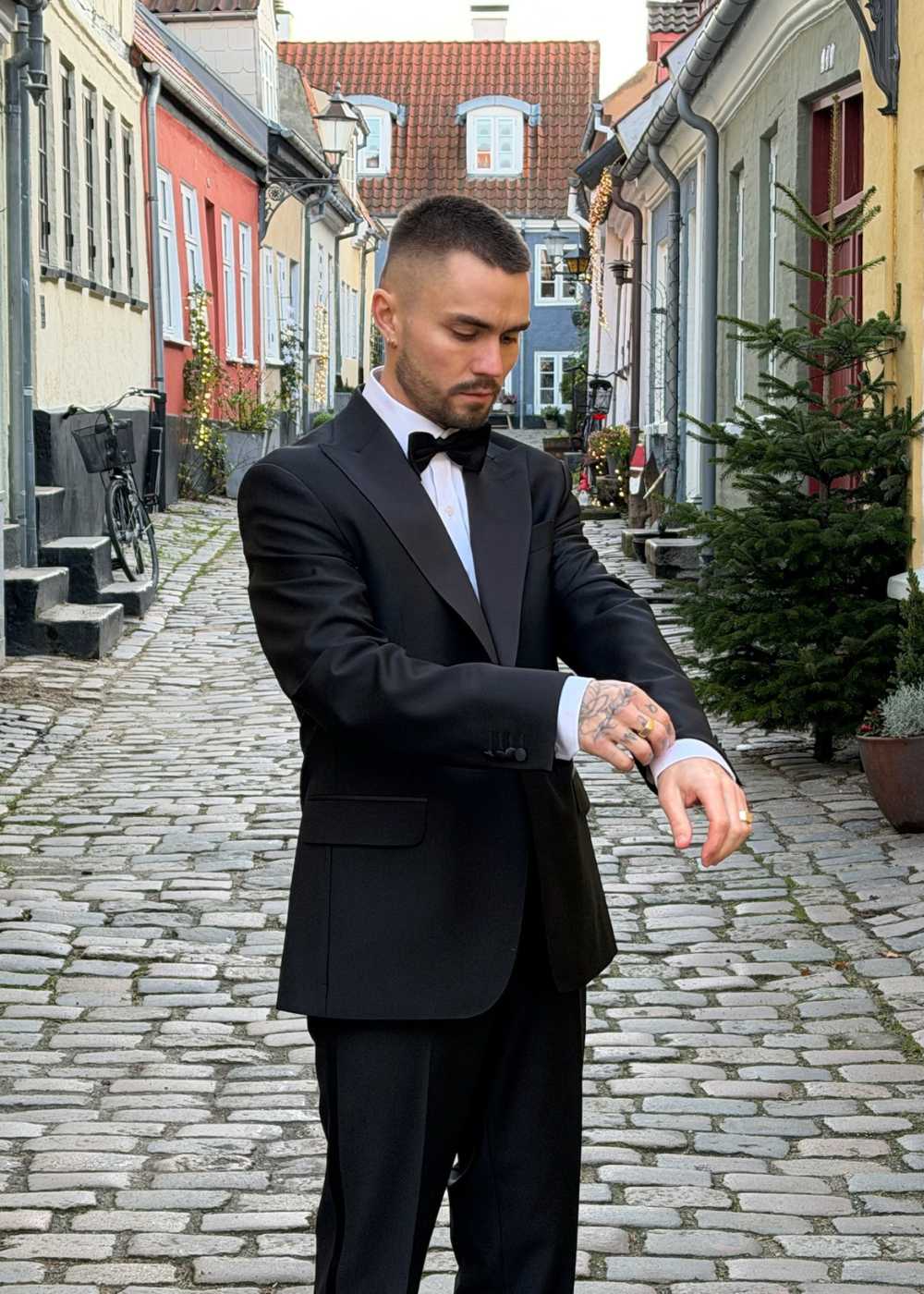 Frampton Tux Blazer - Black - Image 7