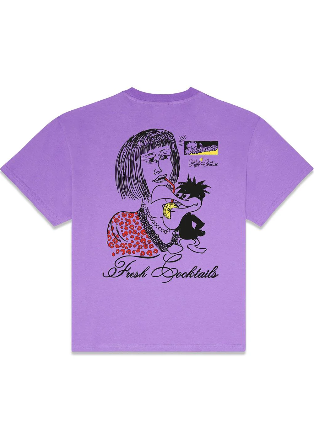 FRESH COCKTAILS TEE - Light Purple - Image 2