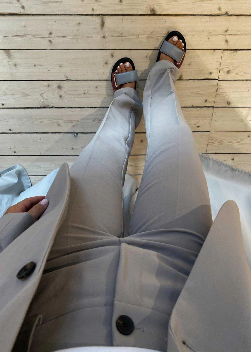 Gale straight pants - Satellite - Image 4