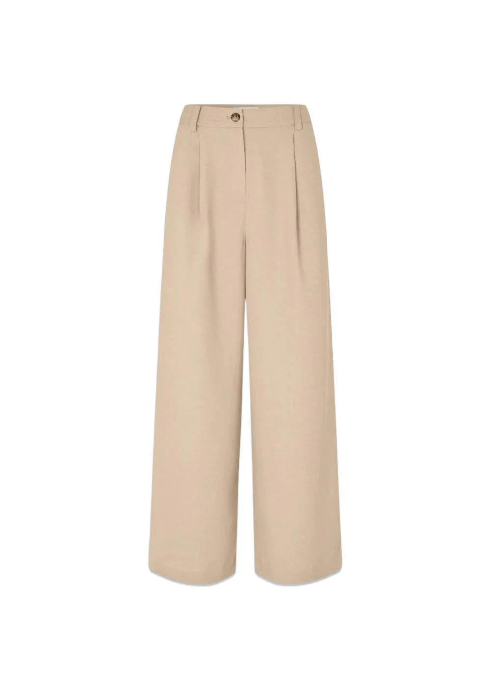 GaleMD 2 wide pants - Beige Melange