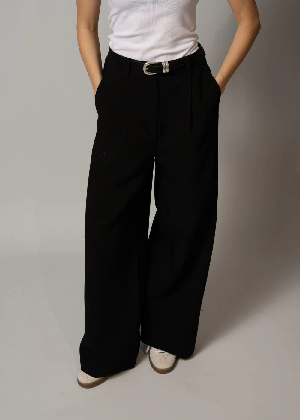 Galemd wide pants - Black - Image 2