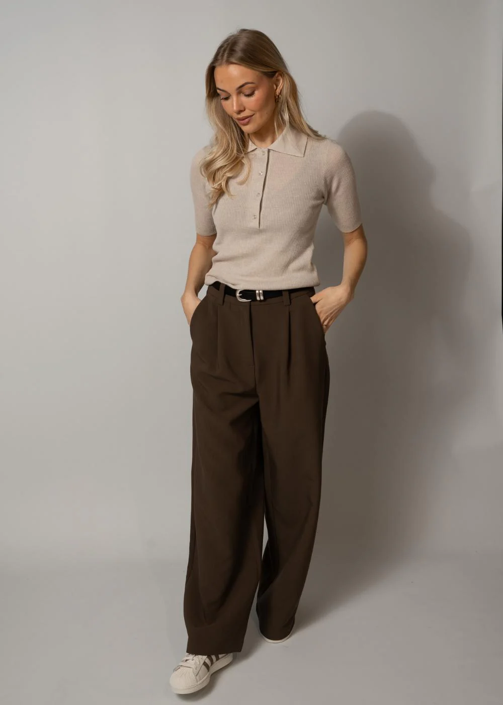 Galemd wide pants - Espresso - Image 5