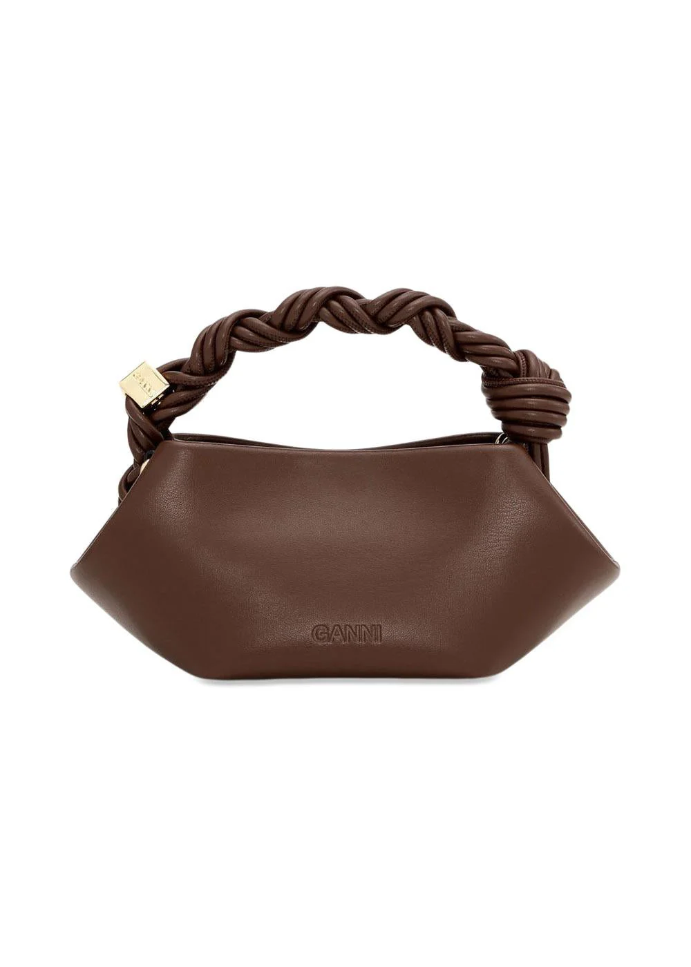 Ganni Bou Bag Mini - Chocolate Fondant - Image 6