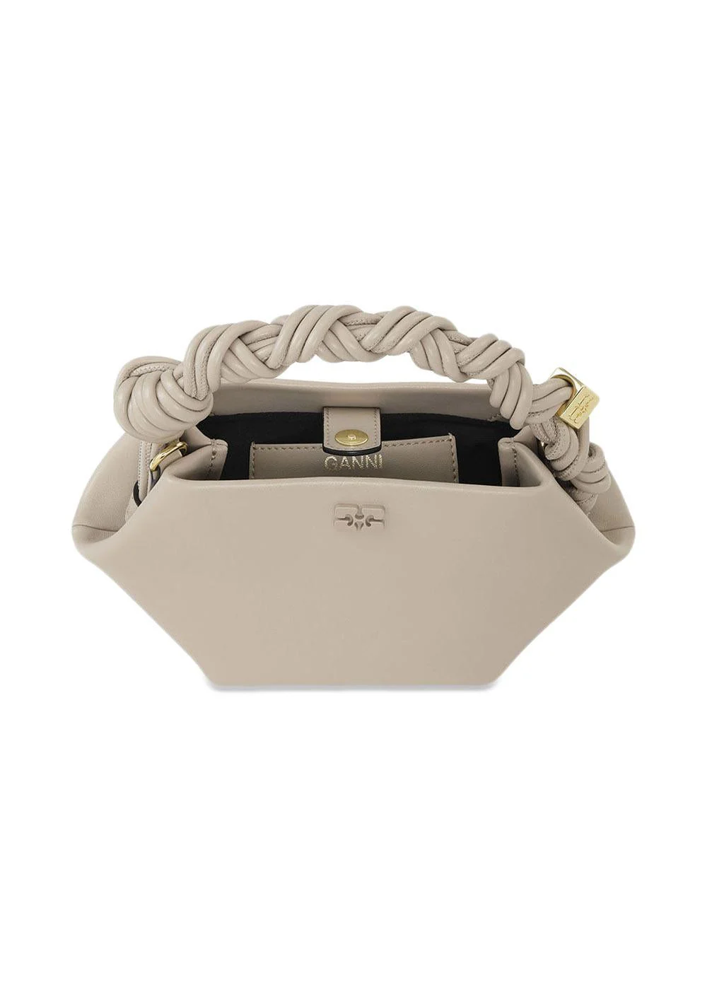 GANNI BOU BAG MINI - Oyster Gray - Image 3