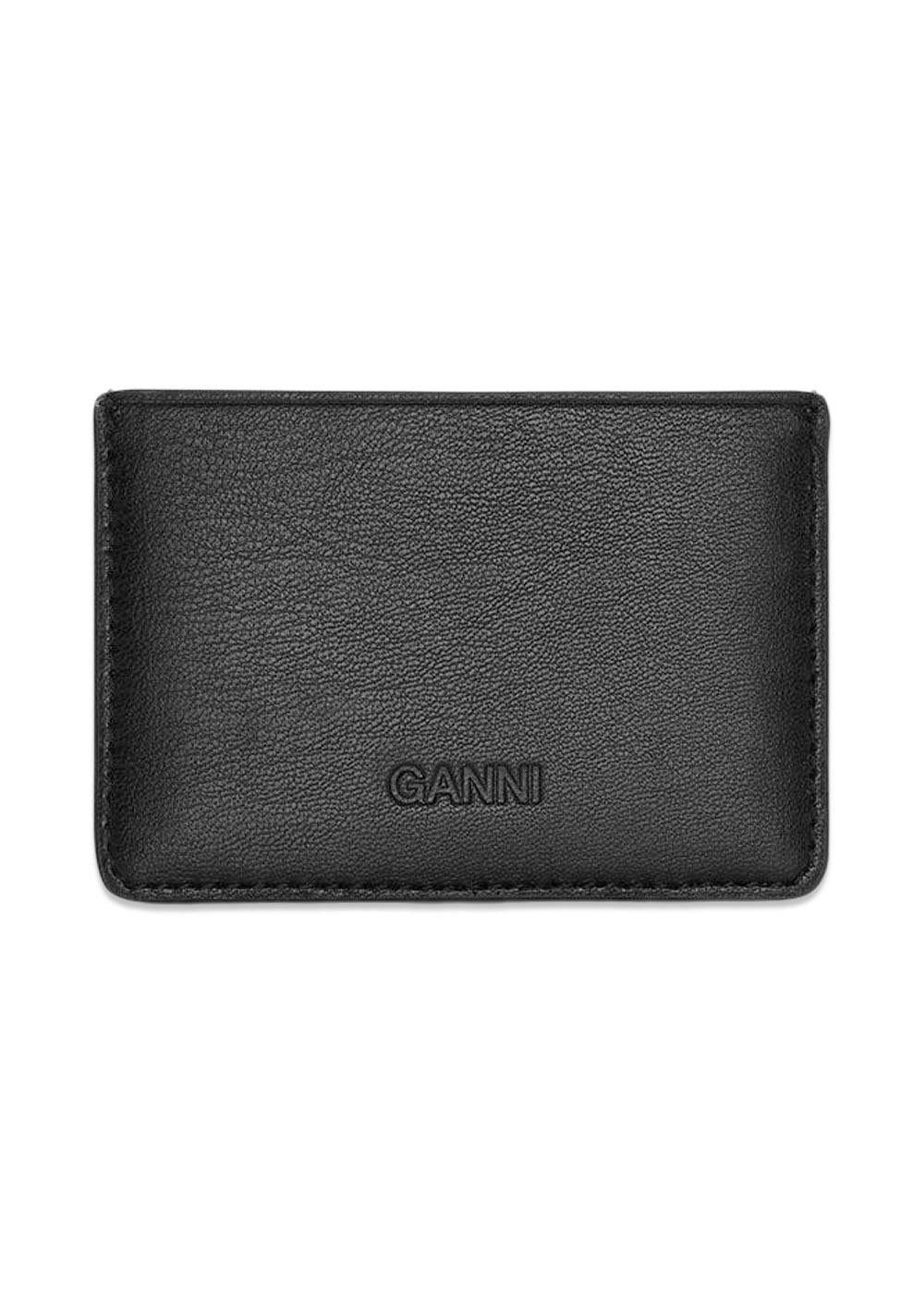 Ganni Bou Card Holder Animals - Black - Image 2