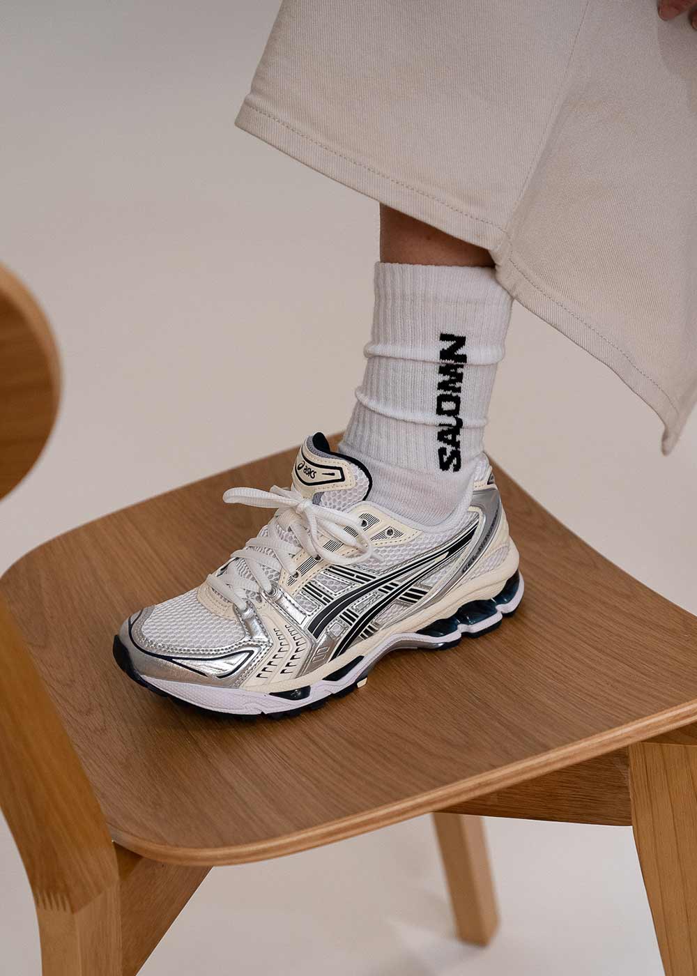 GEL-KAYANO 14 - White/Midnight - Image 2