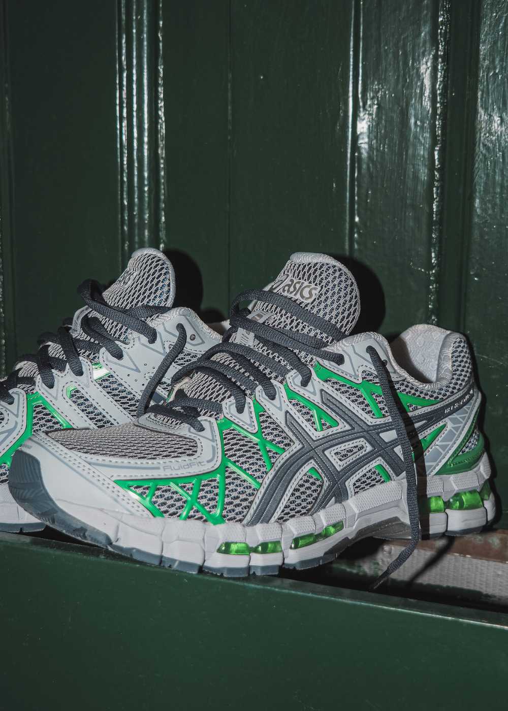 GEL-KAYANO 20 - Storm Cloud/Cilantro - Image 4