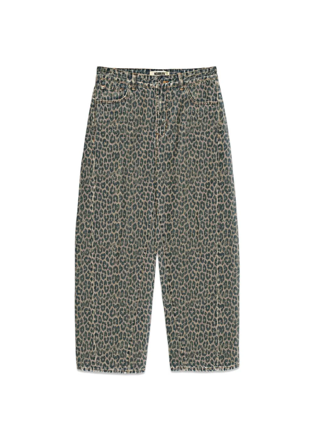 Ghat Twisted Leo Jeans - Black-Yellow