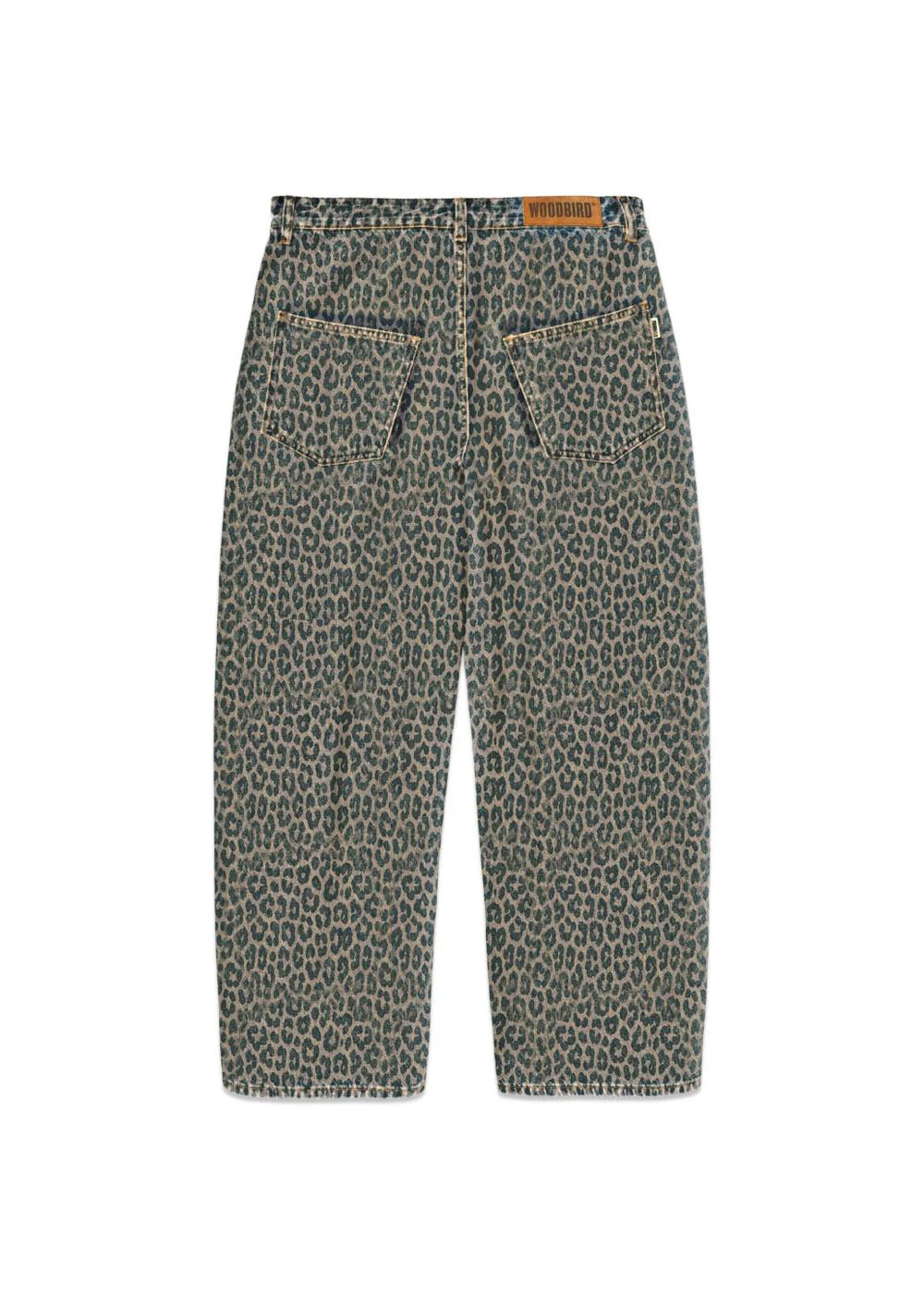 Ghat Twisted Leo Jeans - Black-Yellow - Image 2