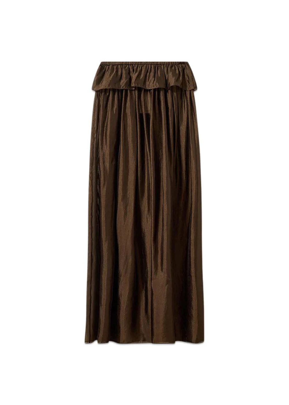 Gilian Maxi Skirt - Espresso - Image 2